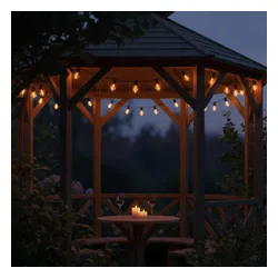 Girlanda dekoracyjna HOME & STYLING COLLECTION 5000607 10 LED Sieciowe 3.6 m Czarny