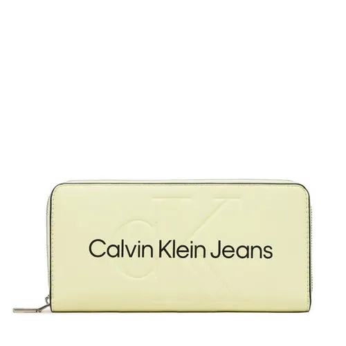 Большой женский кошелек Calvin Klein Jeans Sculpted Mono Zip Around Mono K60K607634 K60K607634