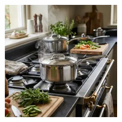 DE BUYER Affinity 28 cm - pokrywka ze stali nierdzewnej