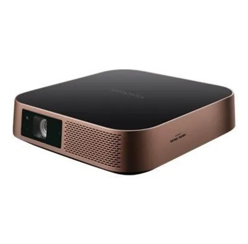 ViewSonic Projektor M2 - DLP projector - 3D - 802.11a/b/g/n wireless / Bluetooth 4.0 - matte black - 1920 x 1080 - 1200 ANSI lumens