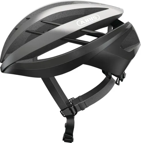 Kask rowerowy ABUS Aventor Ciemnoszary Szosowy (rozmiar S)
