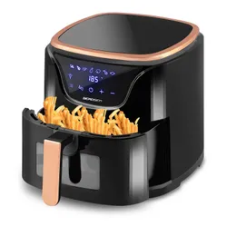 Frytkownica beztłuszczowa Air Fryer BERDSEN BD-652 5l Czarno-złoty