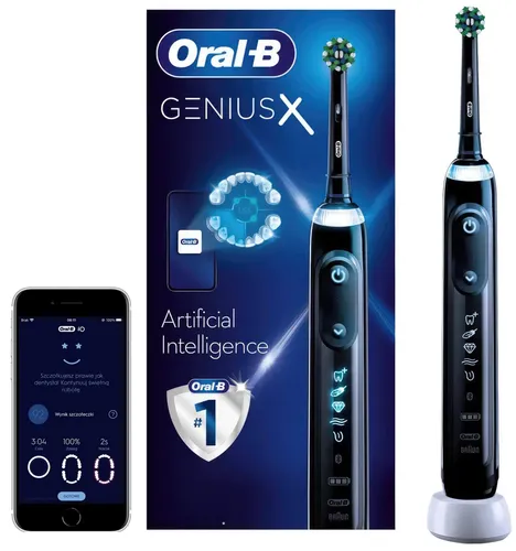 Szczoteczka rotacyjna ORAL-B Genius X Czarny