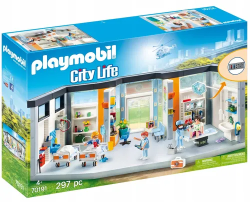 Donanımlı Playmobil Hastanesi (70191)