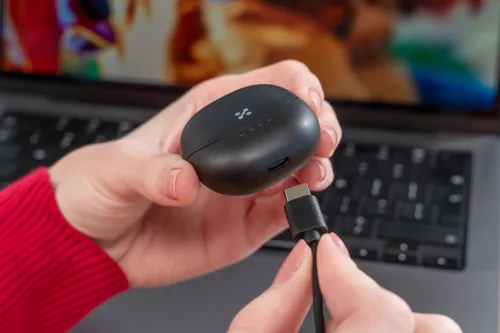 Słuchawki douszne XMUSIC XTW300K Czarny