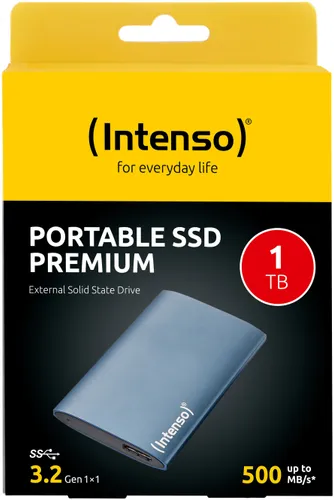 Dysk INTENSO Premium 1TB SSD Niebieski