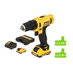 DeWalt Dcd710d2 burghiu fără fir 10.8 V 2 x 2 Ah