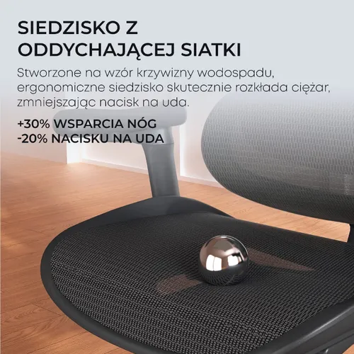 Fotel SIHOO Doro C300L Czarny