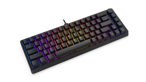 Klawiatura mechaniczna Krux Atax 65% Pro RGB - Outemu Red