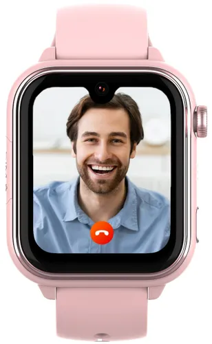 Smartwatch KIANO Alpha Kid Różowy