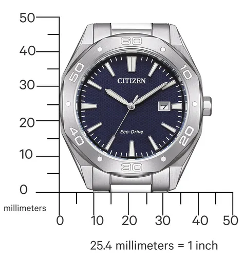 Zegarek CITIZEN Eco-Drive Active Sports BM7631-52L Srebrny