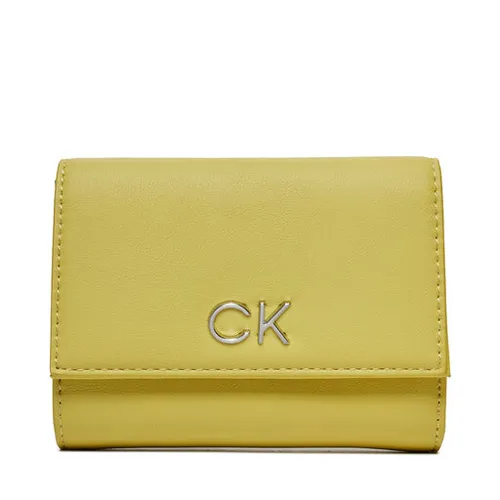 Большой женский кошелек Calvin Klein Re-Lock Trifold Md K60k608994 Citrus ZAV