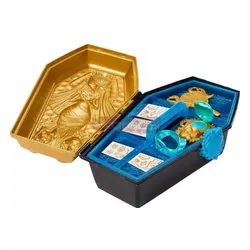 LALKA MONSTER HIGH Cleo De Nile GOLDEN GLAM CASE zestaw z tatuażami HNF72
