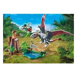 Набор фигурок Playmobil Dinos 71525 Исследовательская станция динозавров Диморфодон