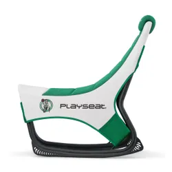 Fotel Playseat Champ NBA-Boston Celtics Gamingowy do 122kg Tkanina Biało-zielony