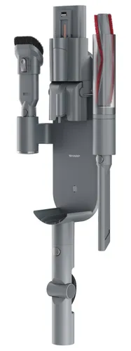 Odkurzacz pionowy SHARP Dual Power Max VC-SV20AEU-S z dwiema bateriami