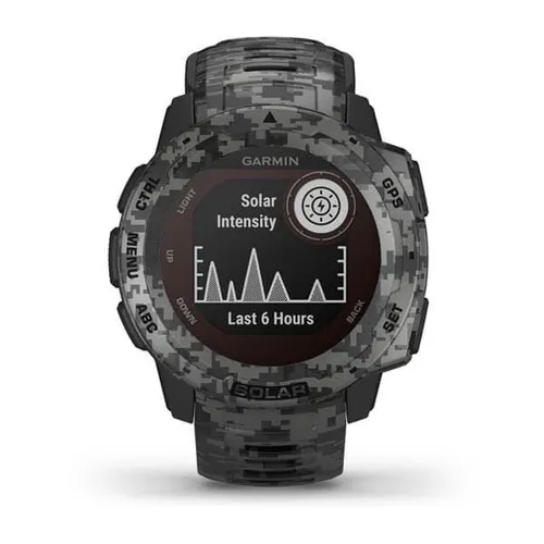 Smartwatch Garmin Instinct Solar Camo Edition 45 мм GPS серебро