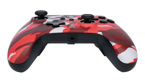 Pad PowerA Enhanced Red Camo do Xbox Series X/S, Xbox One, PC Przewodowy