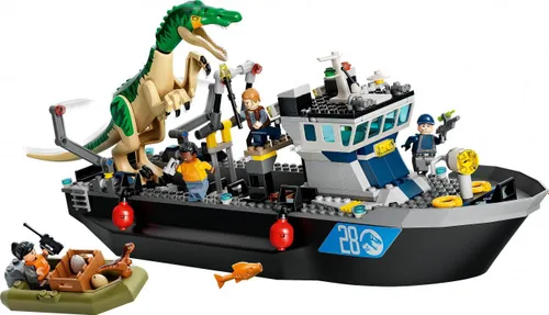 Конструктор Lego Jurassic World Барионикс и побег на лодке (76942)