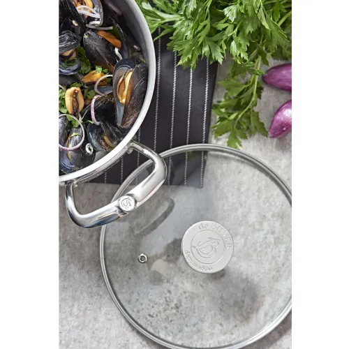 DE BUYER Milady 3 l - garnek ze stali nierdzewnej z pokrywką