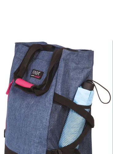 Punta Wheel Classic troler / geantă de cumpărături - albastru denim