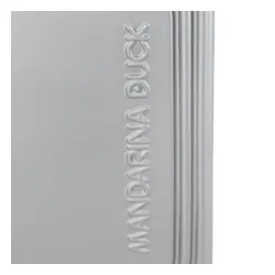 Средний жесткий чемодан Mandarina Duck Logoduck + P10szv32466 Silver