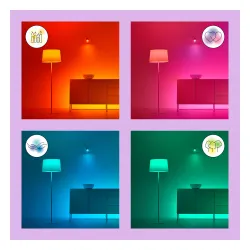 Lampa biurkowa WiZ Squire RGB