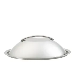 EVA TRIO 32 cm - kopułowa pokrywka ze stali nierdzewnej
