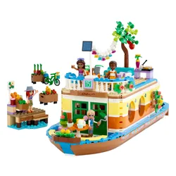 Конструктор Lego Friends плавучий дом на канале (41702)