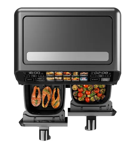 Air Fryer Frytkownica beztłuszczowa GÖTZE & JENSEN AF720K Dual