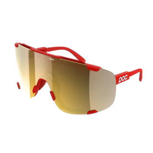 Okulary przeciwsłoneczne POC Devour prismane red/clarity road/partly sunny gold