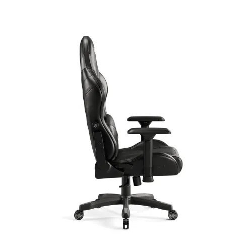 Fotel Diablo Chairs X-Ray 2.0 Normal Size Gamingowy do 136kg Skóra ECO Czarno-szary