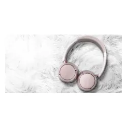 Słuchawki bezprzewodowe Hyundai HBTM 50BT Nauszne Bluetooth 6.0 Różowy