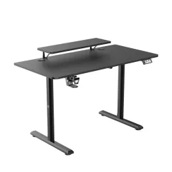 Biurko Ultradesk HIGHLANDER 120cm Regulacja wysokości Czarny