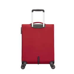 Walizka kabinowa American Tourister Crosstrack - red/grey