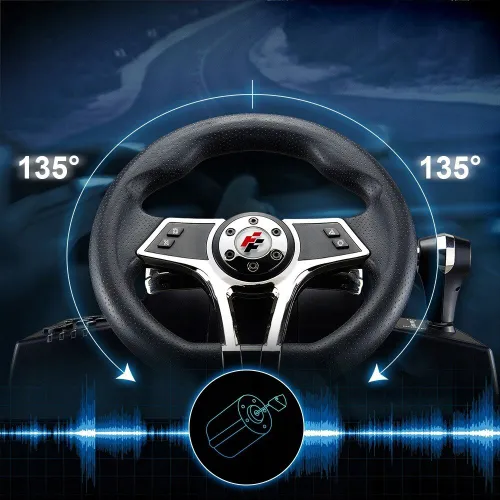 Kierownica FLASHFIRE Hurricane Wheel WH-3103V-D