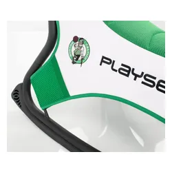 Fotel Playseat Champ NBA-Boston Celtics Gamingowy do 122kg Tkanina Biało-zielony