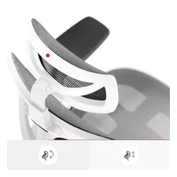Fotel DIABLO CHAIRS V-Basic Biało-szary