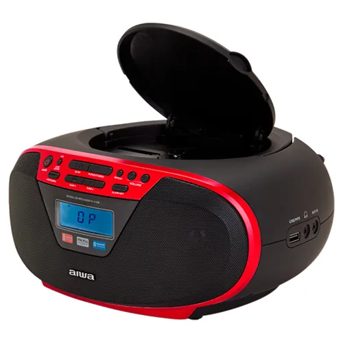 Radioodtwarzacz Aiwa Boombox BBTU-400RD Bluetooth Czerwpny