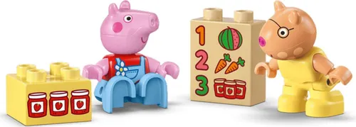 LEGO Duplo Świnka Peppa 10468 Ciągnik i rynek