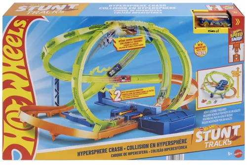 Tor Hot Wheels Stunt Tracks Hipersfera kraks JMG48