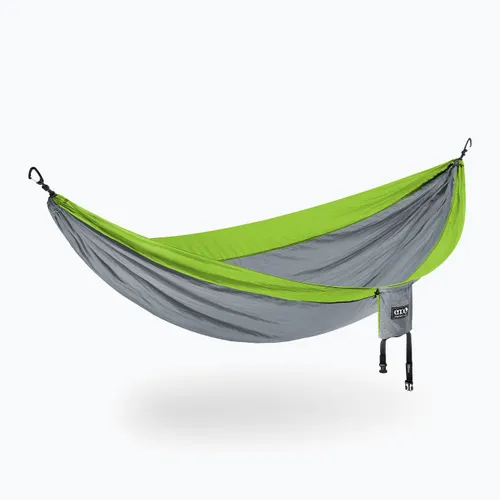 Hamak turystyczny ENO SingleNest grey chartreuse