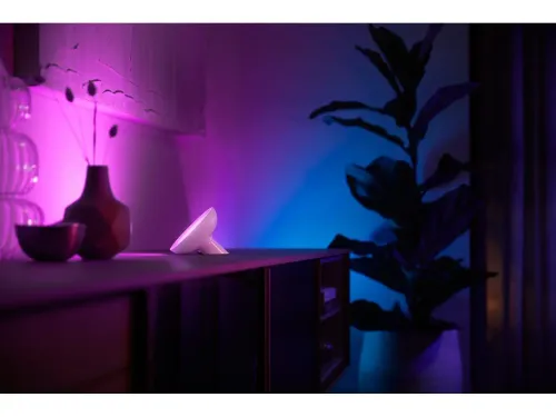 Lampka nocna Philips Hue White and Colour Ambiance Bloom Biały