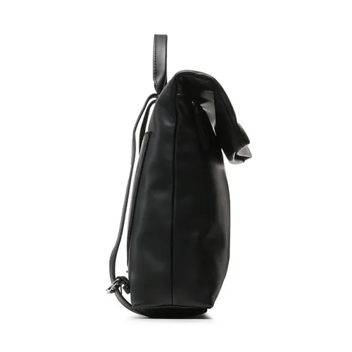 Rucsac DKNY Tilly Md Foldover Ba R31kz350 Negru / Argintiu BSV