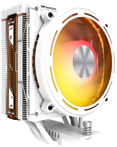 Chłodzenie CPU DARKFLASH Explore E400 ARGB Biały
