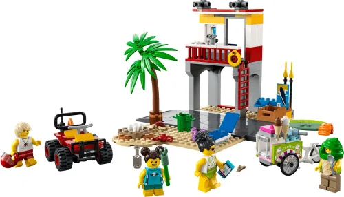 LEGO City Stanowisko ratownicze na plaży 60328
