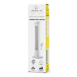Wentylator MISSION AIR Tower Fan Biały