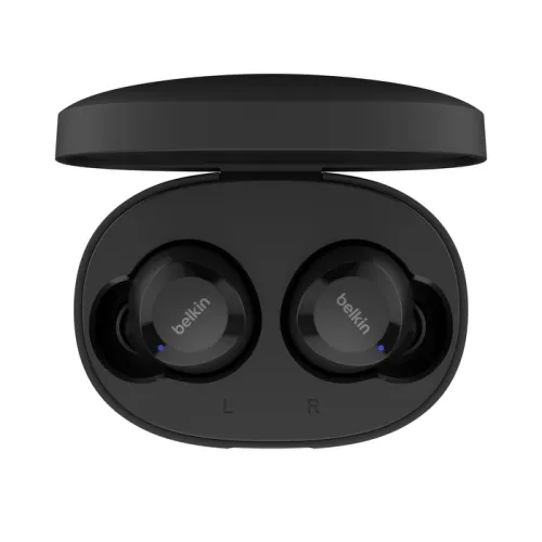 Słuchawki bezprzewodowe Belkin SoundForm Bolt Gen2 Dokanałowe Bluetooth 5.3 Czarny