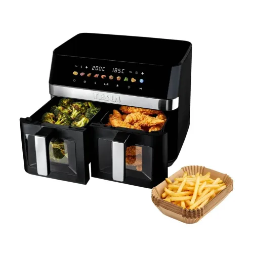 Air fryer Tesla AirCook DualZone Q787 XXL Deluxe 2200W 14l