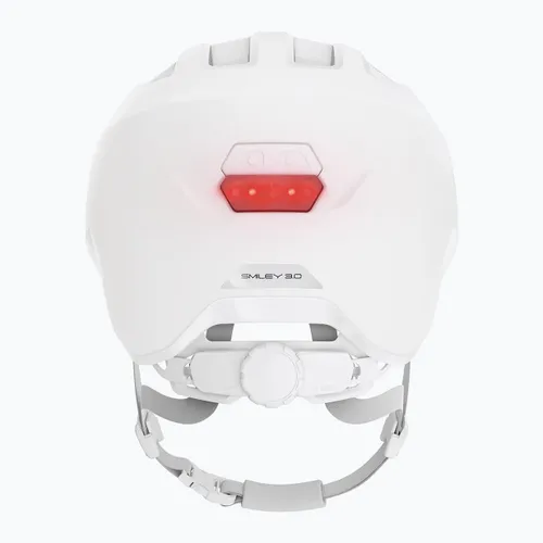 Kask rowerowy dziecięcy ABUS Smiley 3.0 ACE LED pure white